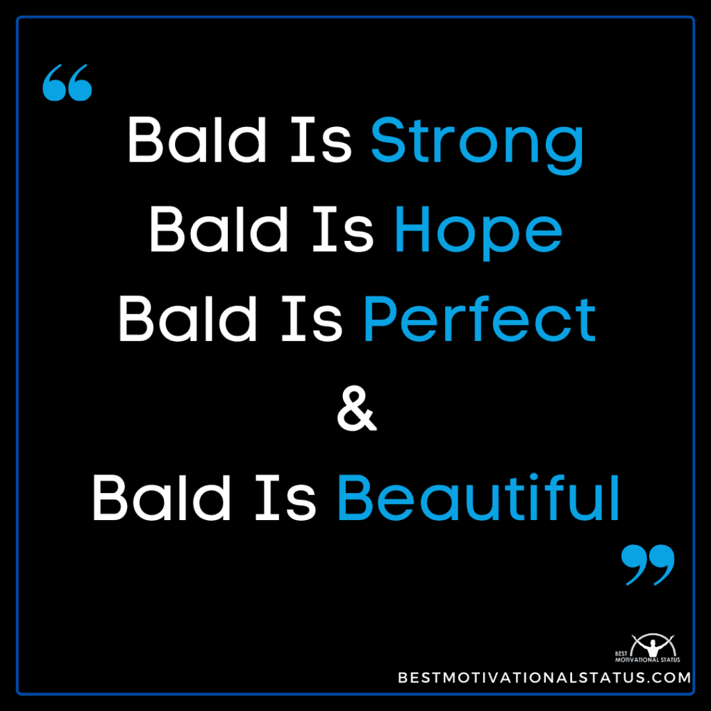 bald hair quotes